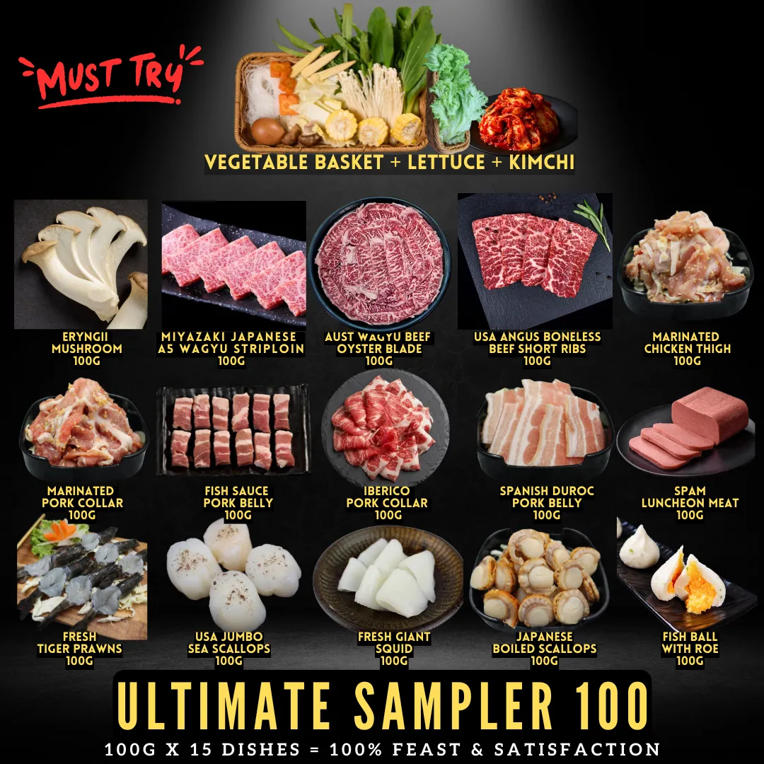 Ultimate Sampler 100 mookata set