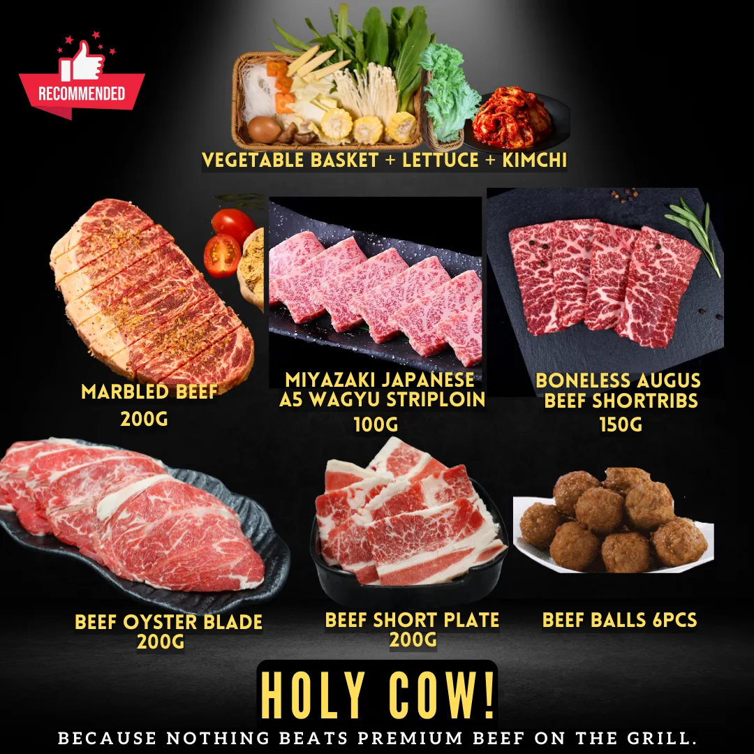 Holy Cow! mookata set