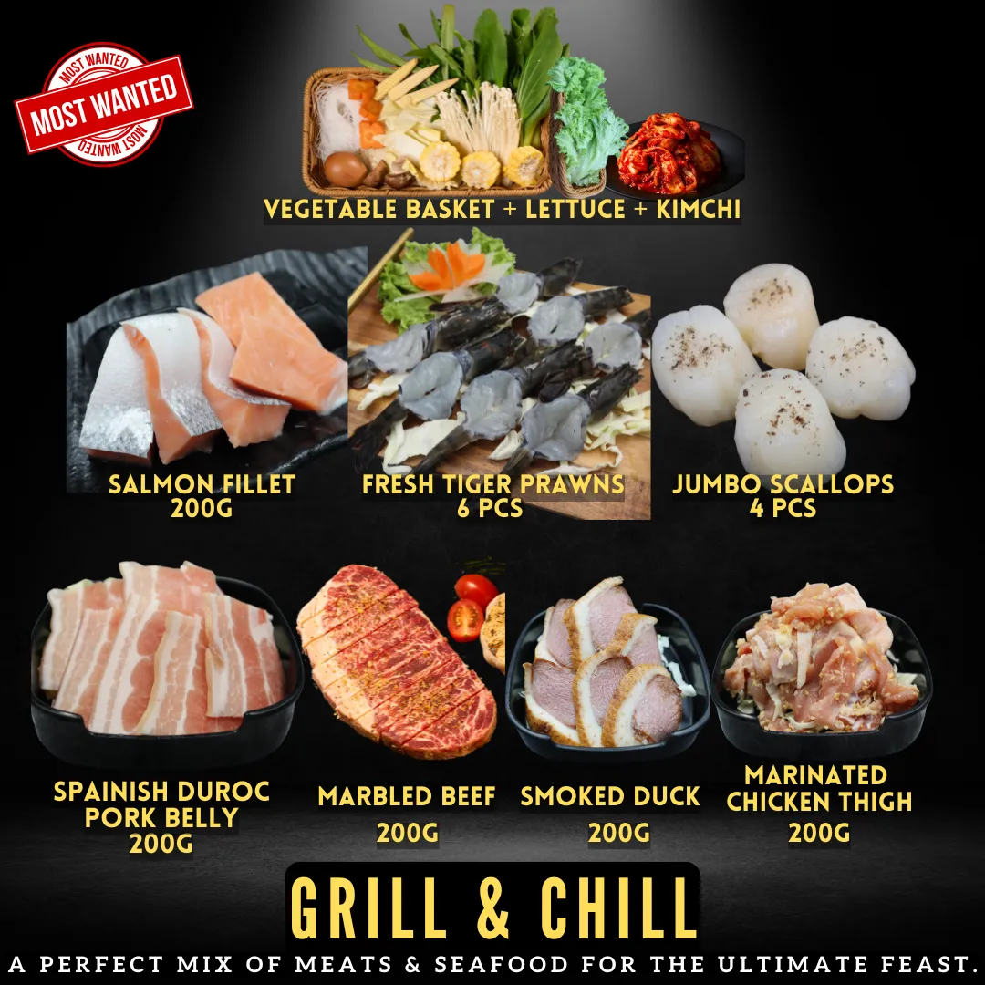 Grill & Chill mookata set