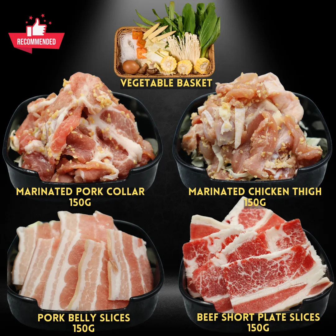 Meat Set mookata set