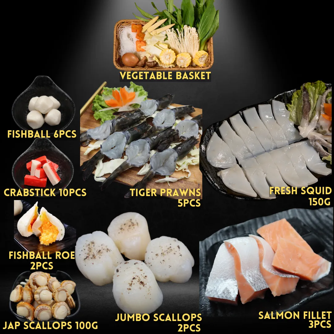 Seafood Set mookata set