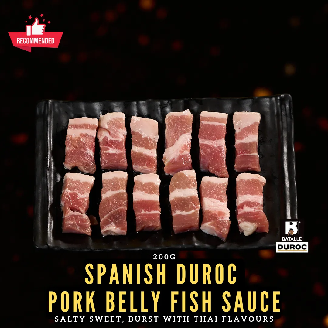 Spanish Duroc Pork Belly Fish Sauce