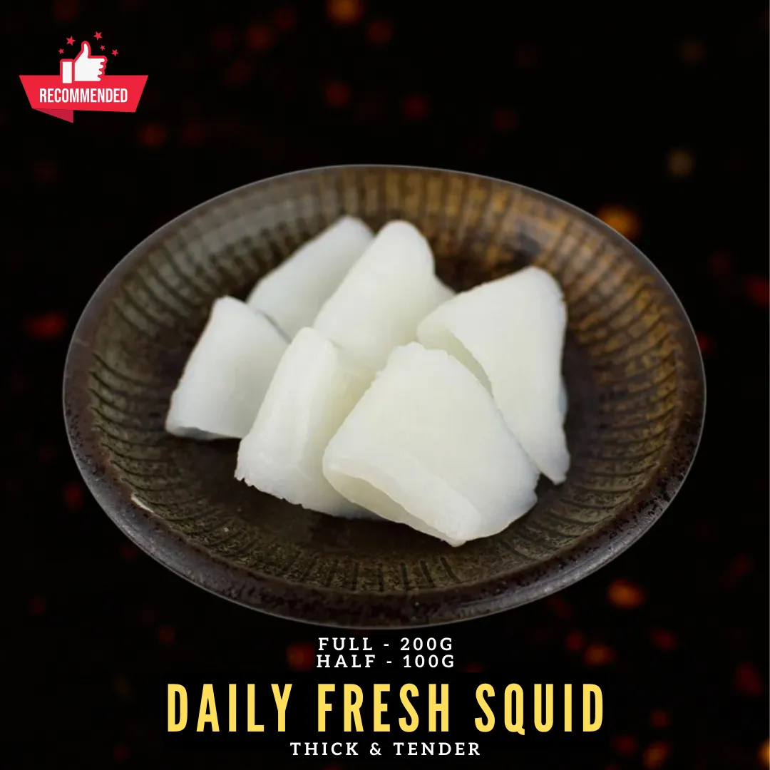 Daily Fresh Squid
